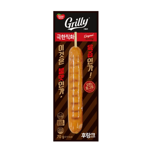 동원)그릴리극한직화후랑크 70g